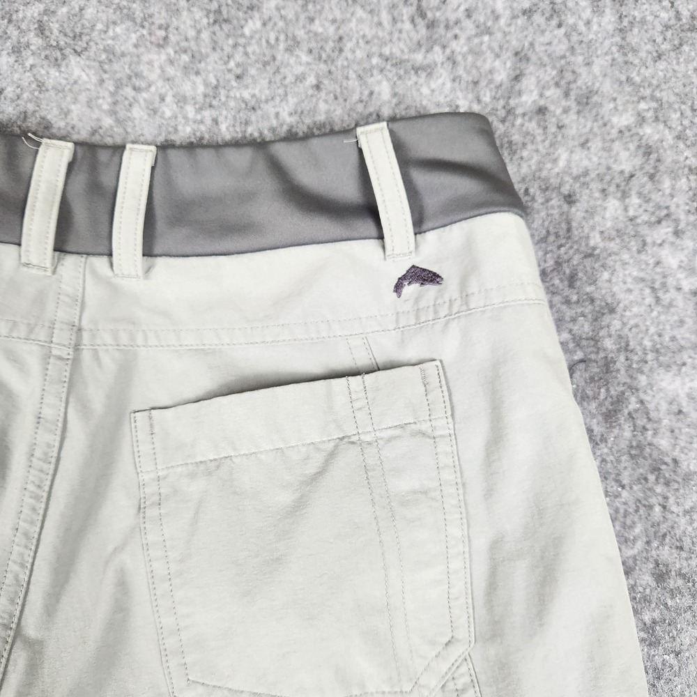 Simms Mataura Shorts Womens S Gray Granite Nylon Fishing Utility Stretch Outdoor - Picture 9 of 11